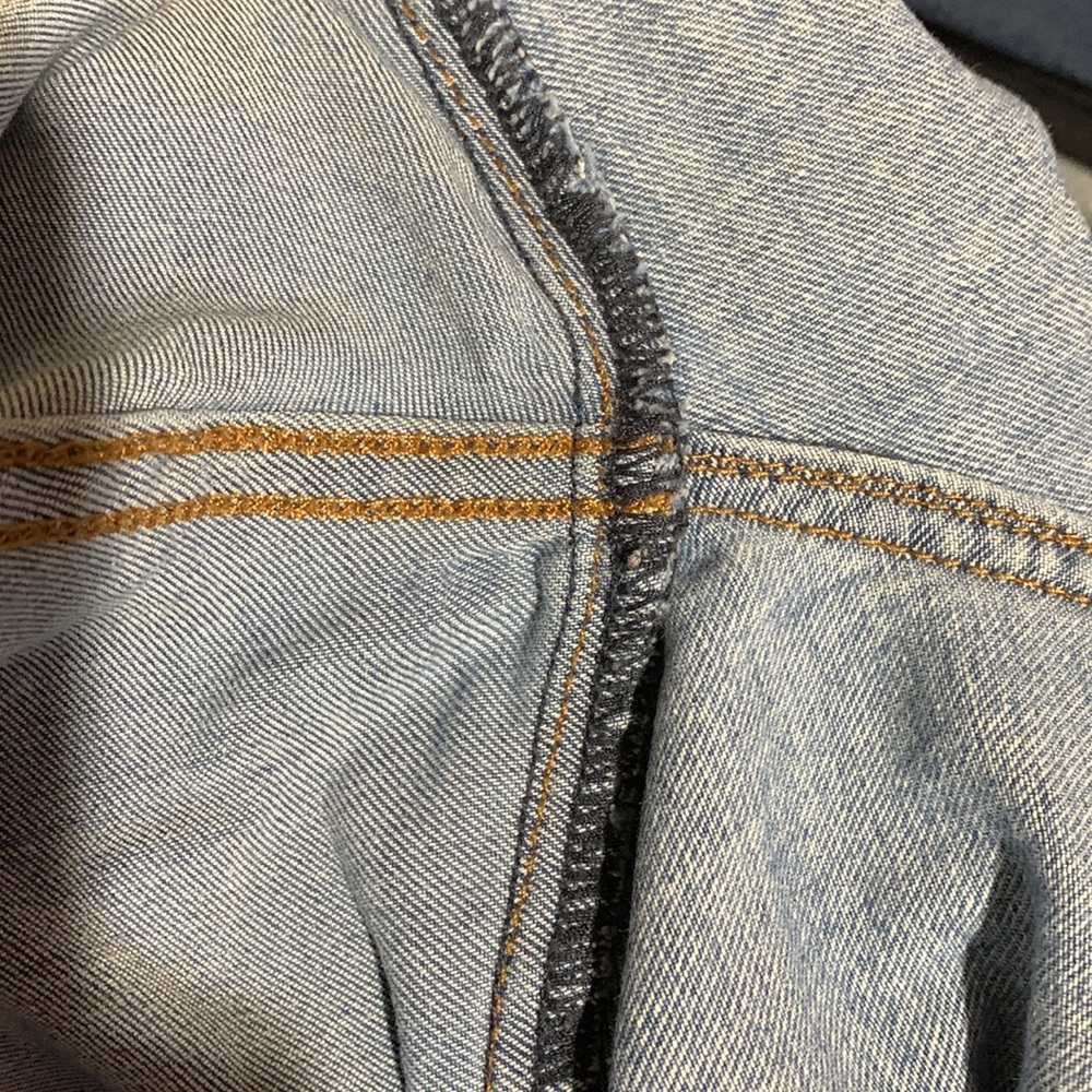 Simple Society Jeans Med Wash Ripped Skinny Ankle Cropped Junior Size 11/30 - Picture 13 of 15